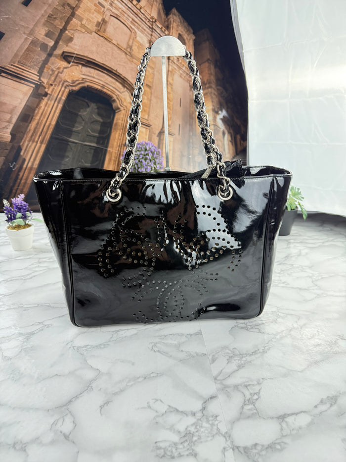 Chanel Triple CC Chain Tote Vintage autentica