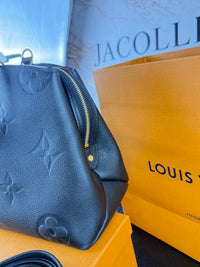 Dettaglio 5 di Louis Vuitton Grand Palais MM Monogram Empreinte Blu