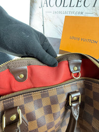 Dettaglio 24 di Louis Vuitton Speedy 30 Damier Ebene – Full Set