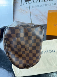 Dettaglio 14 di Louis Vuitton Speedy 30 Damier Ebene – Full Set
