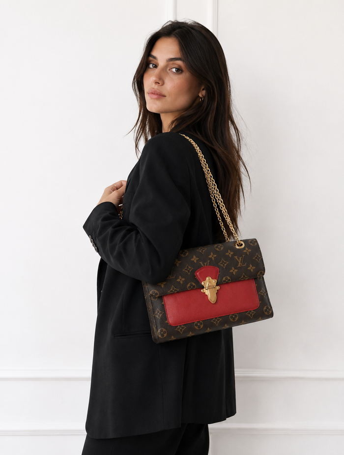 Louis Vuitton Victoire Monogram Rossa – Full Set — altro dettaglio