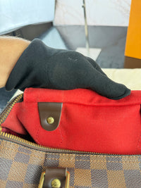 Dettaglio 22 di Louis Vuitton Speedy 30 Damier Ebene – Full Set
