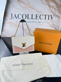 Dettaglio 3 di Louis Vuitton MyLockme Bianco & Rosa in Pelle – Full Set