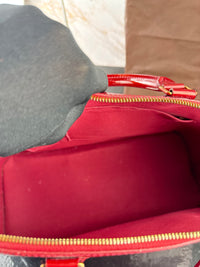 Dettaglio 15 di Louis Vuitton Alma GM Monogram Vernis Rossa