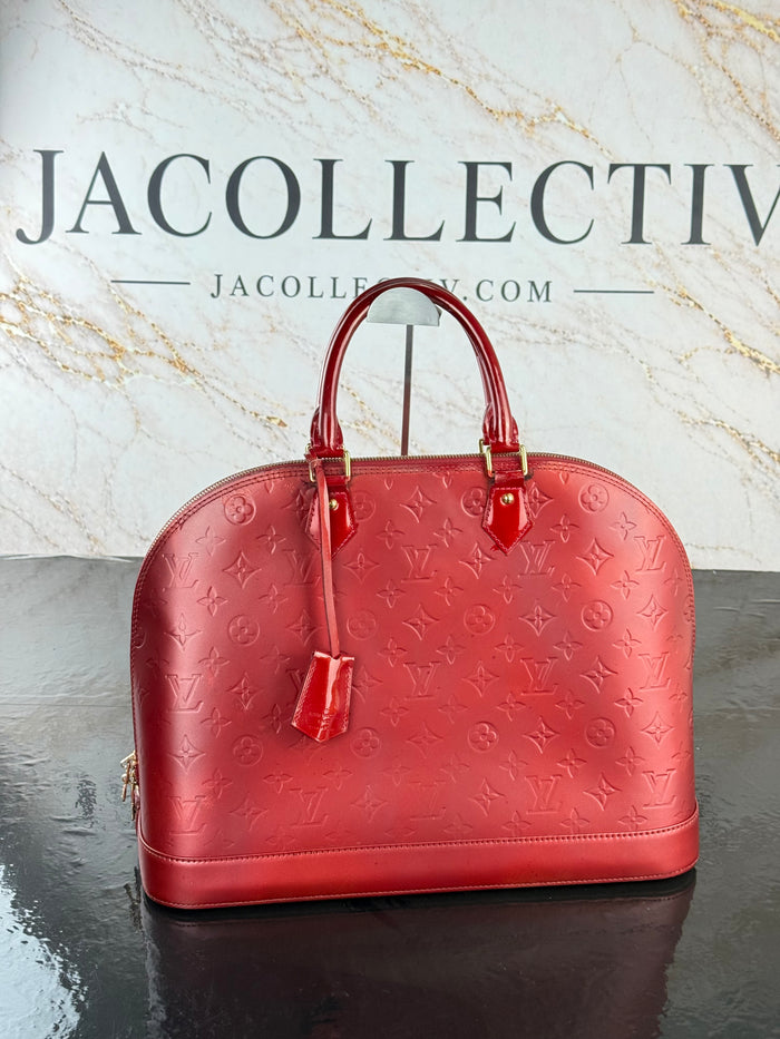 Louis Vuitton red autentic✅