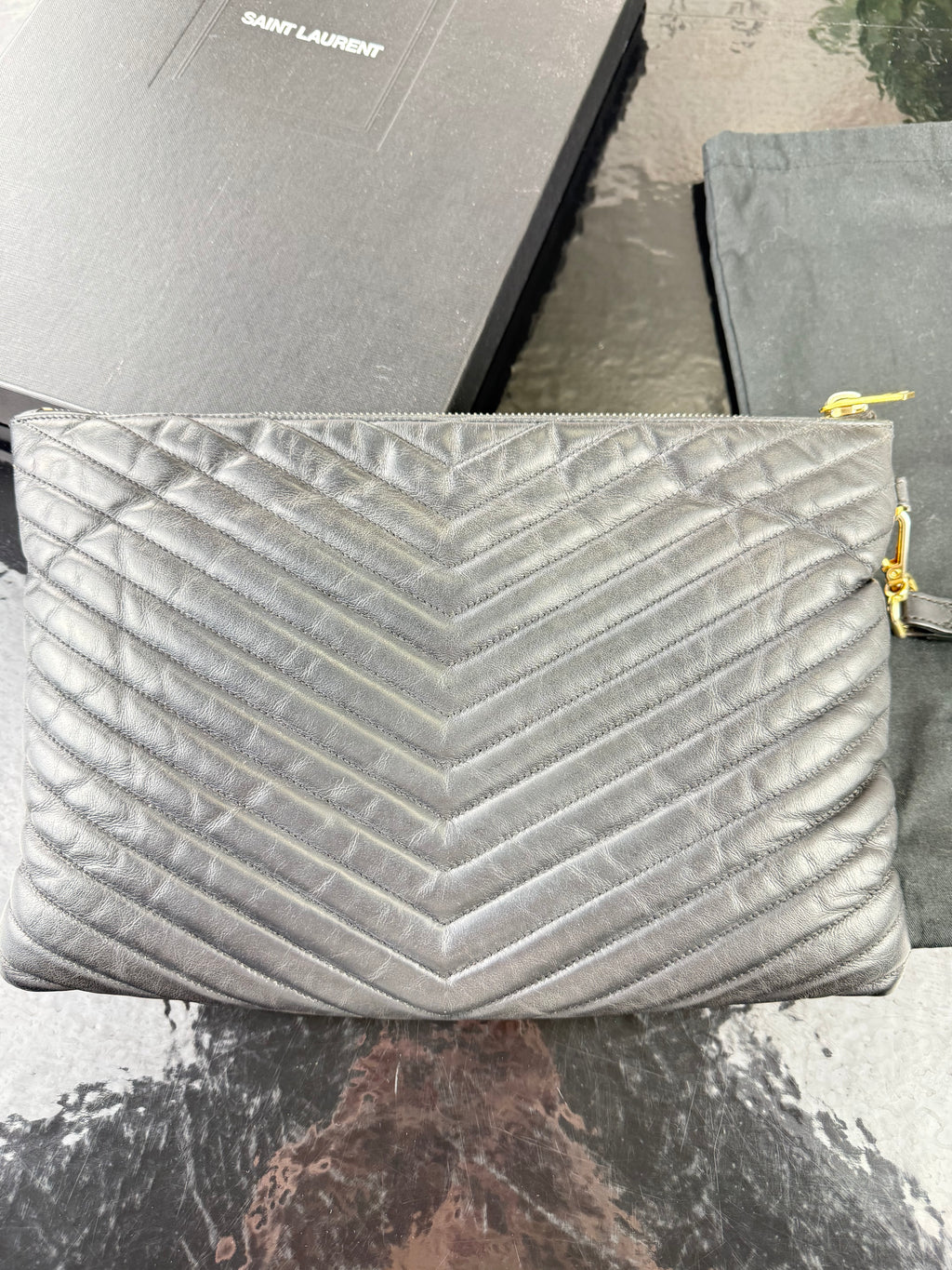 Pochette Saint Laurent autentica✅