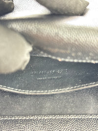 Dettaglio 14 di Saint Laurent Envelope Medium Matelassé Nera