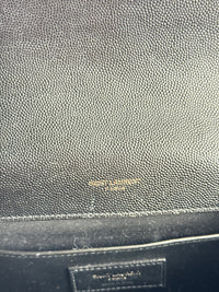 Dettaglio 12 di Saint Laurent Envelope Medium Matelassé Nera