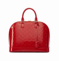 Dettaglio 1 di Louis Vuitton Alma GM Monogram Vernis Rossa