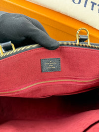 Dettaglio 8 di Louis Vuitton Grand Palais MM Monogram Empreinte Blu