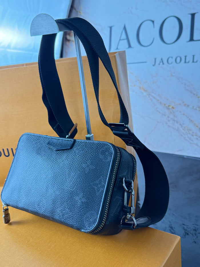 Louis Vuitton Trio Messenger Monogram Eclipse — altro dettaglio