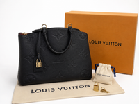 Dettaglio 1 di Louis Vuitton Grand Palais MM Monogram Empreinte Blu