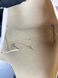 Dettaglio 21 di Saint Laurent Shopping Tote in Pelle Beige
