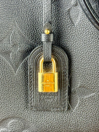 Dettaglio 18 di Louis Vuitton Grand Palais MM Monogram Empreinte Blu