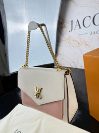 Dettaglio 7 di Louis Vuitton MyLockme Bianco & Rosa in Pelle – Full Set