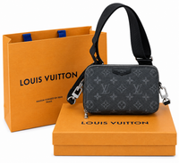 Dettaglio 1 di Louis Vuitton Trio Messenger Monogram Eclipse