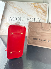 Dettaglio 11 di Louis Vuitton Alma GM Monogram Vernis Rossa