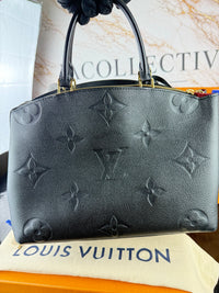 Dettaglio 14 di Louis Vuitton Grand Palais MM Monogram Empreinte Blu