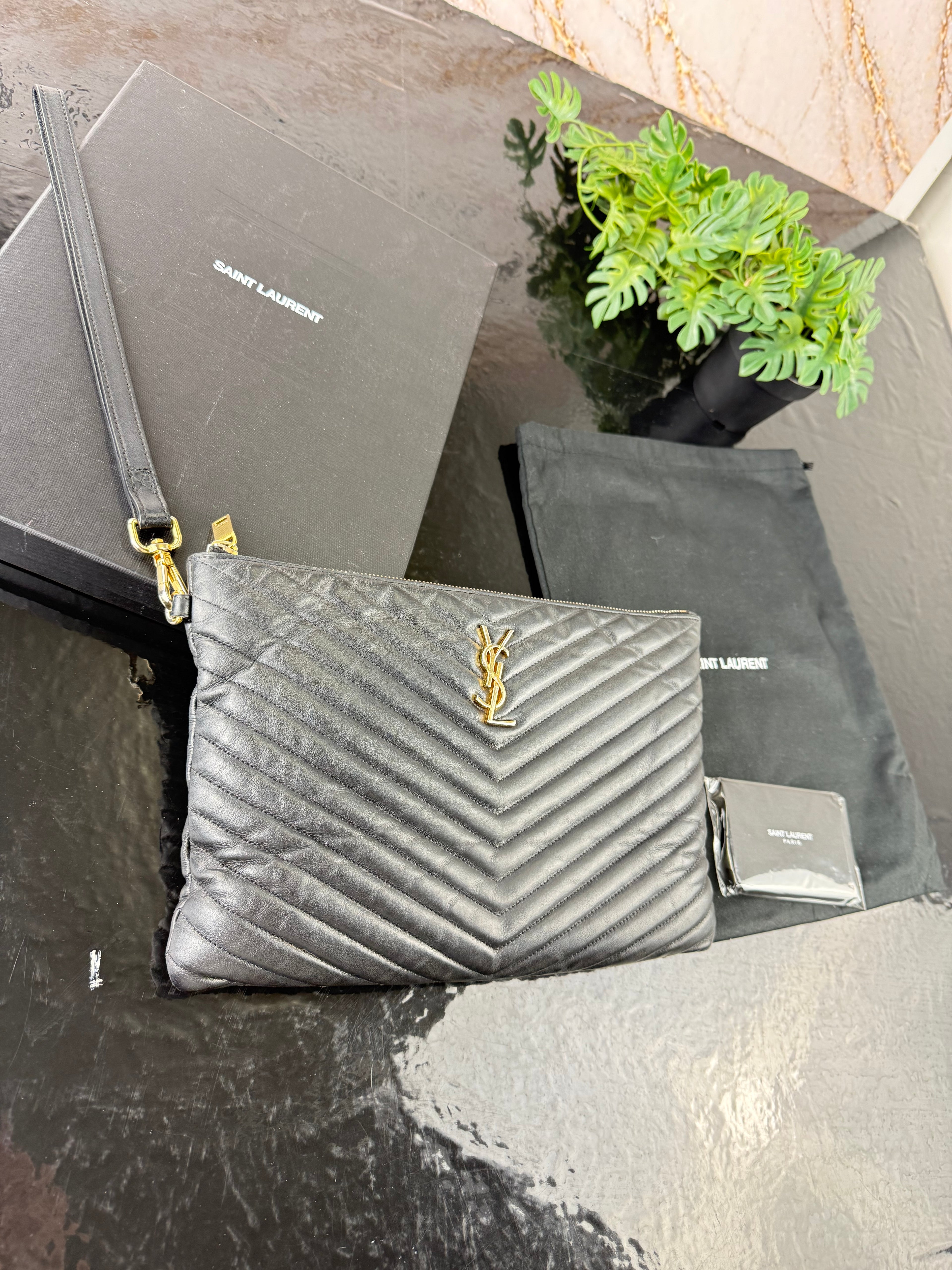 Pochette Saint Laurent autentica✅