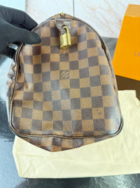 Dettaglio 16 di Louis Vuitton Speedy 30 Damier Ebene – Full Set